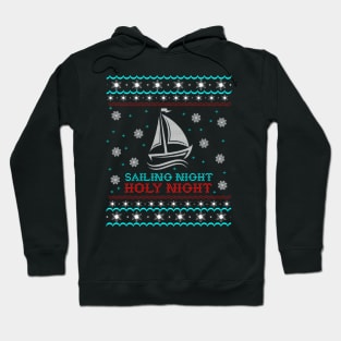 Sailing Ugly Christmas Sweater Gift Hoodie